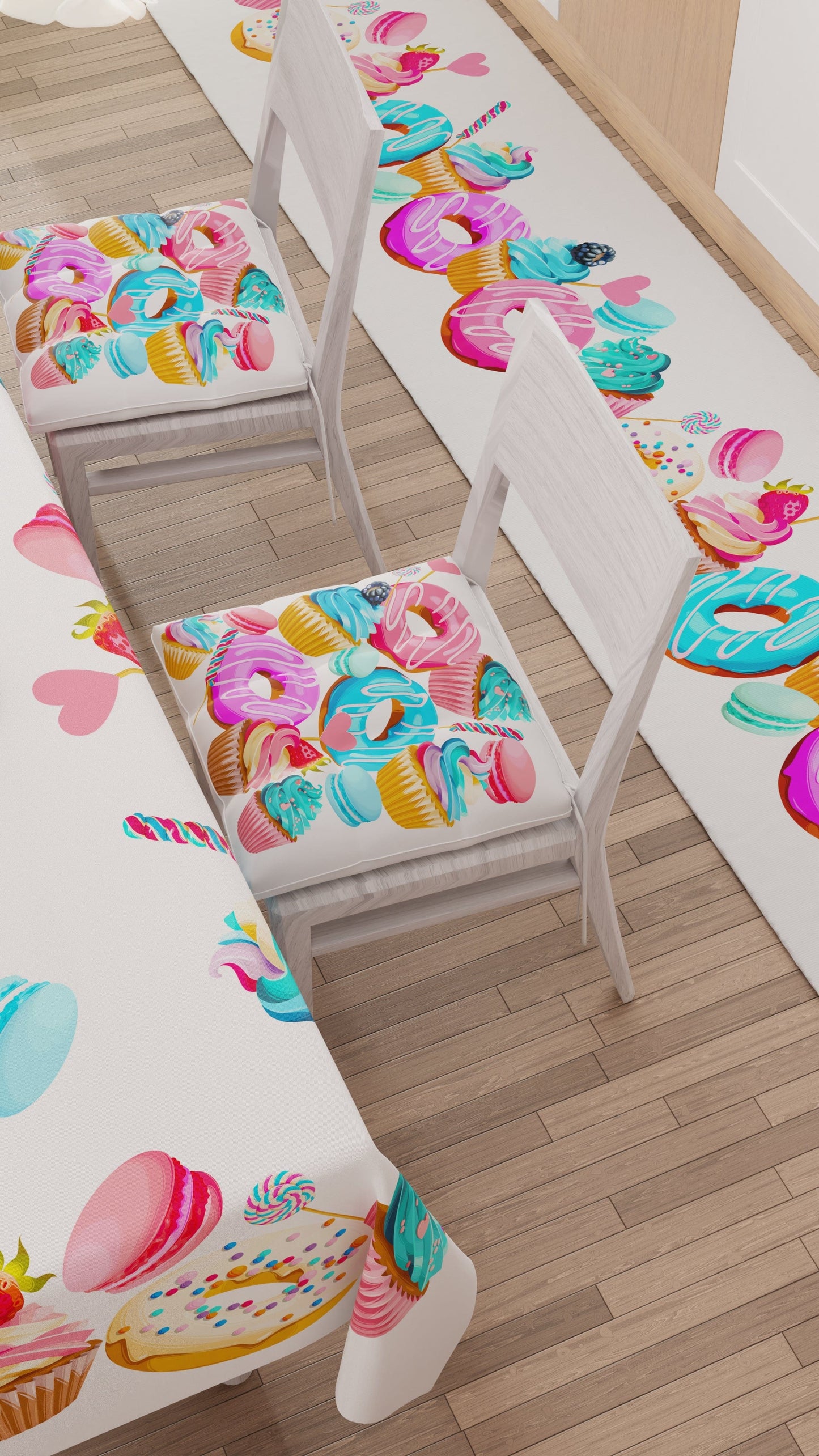 Tovaglia da tavola Antimacchia, Copritavolo da Cucina, Party-03.