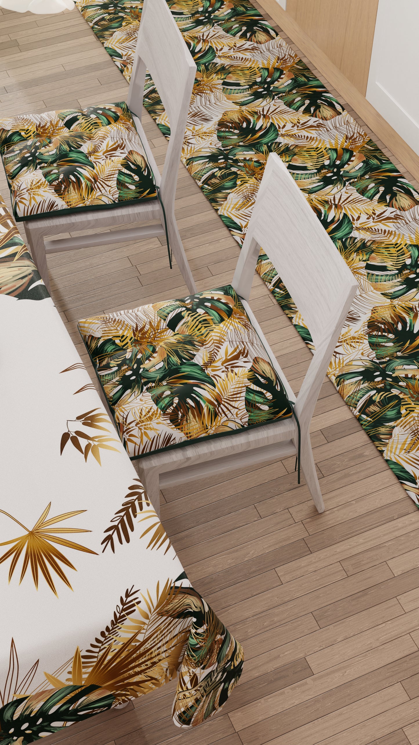 Tappeto Cucina Antiscivolo Passatoia Cucina lavabile, Tropical-04.