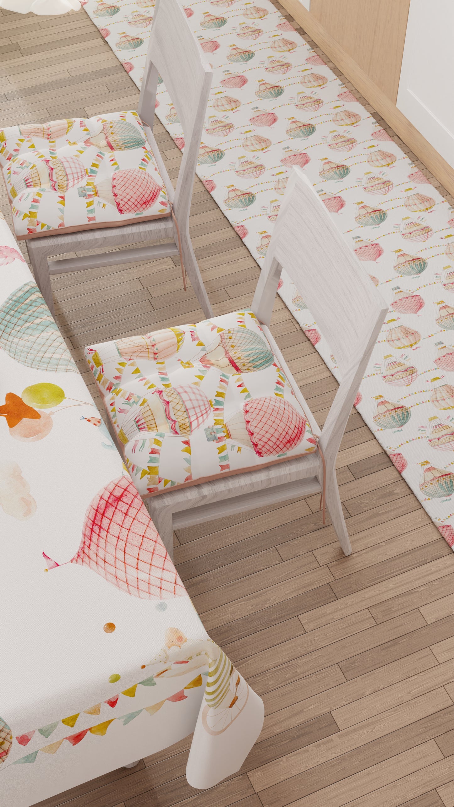 Tovaglia da tavola Antimacchia, Copritavolo da Cucina, Party-01.