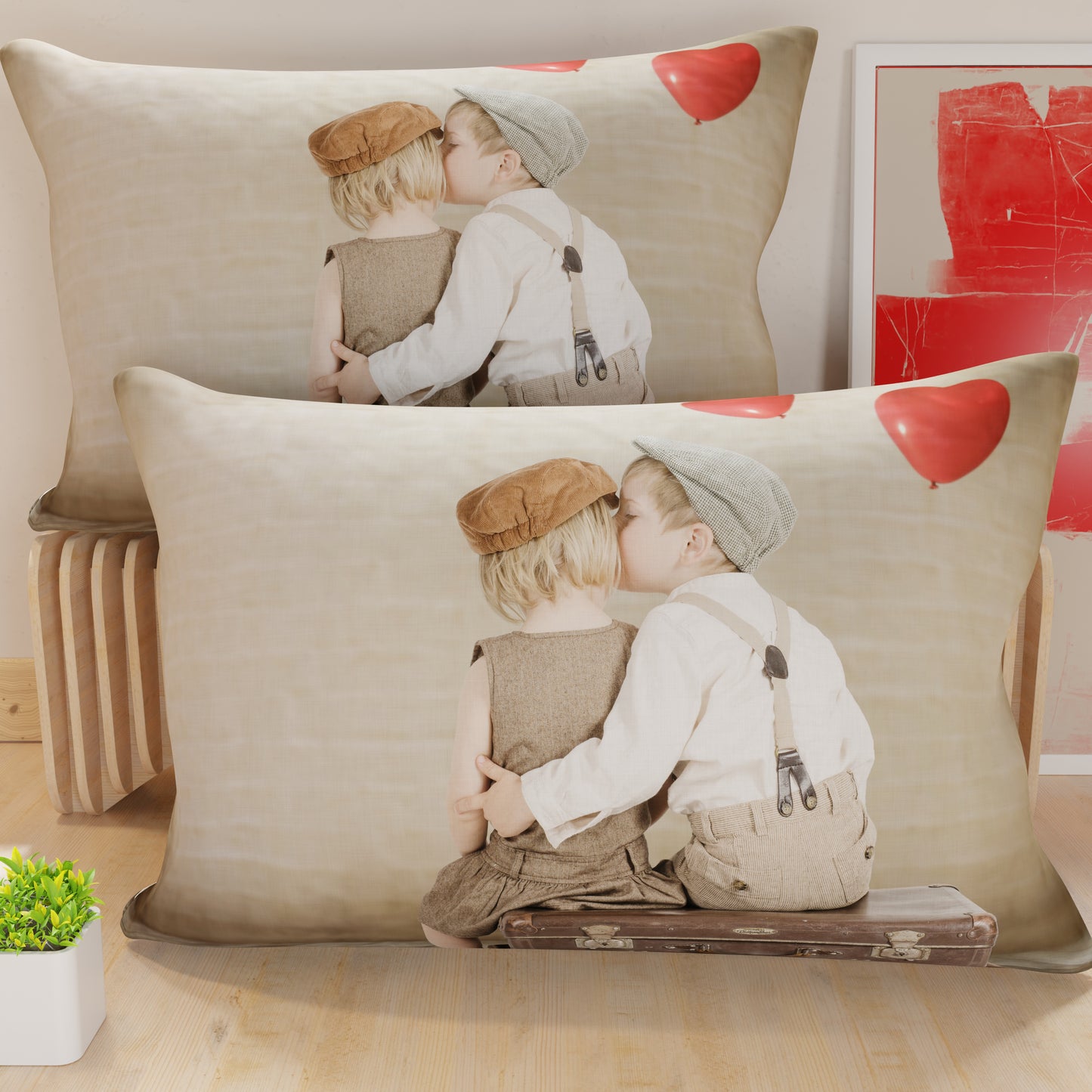 Pillowcases, Pillowcases in Digital Print, Bacio