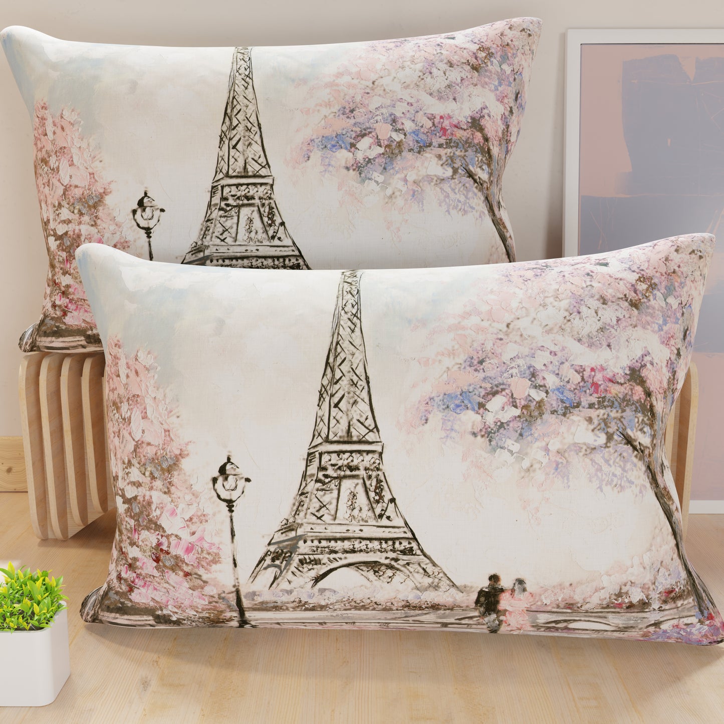 Taies d'oreiller, Taies d'oreiller à impression numérique, Paris