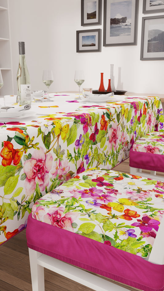 Coussins pour Chaises avec Élastique Housses de Chaise en Impression Digitale Papillons