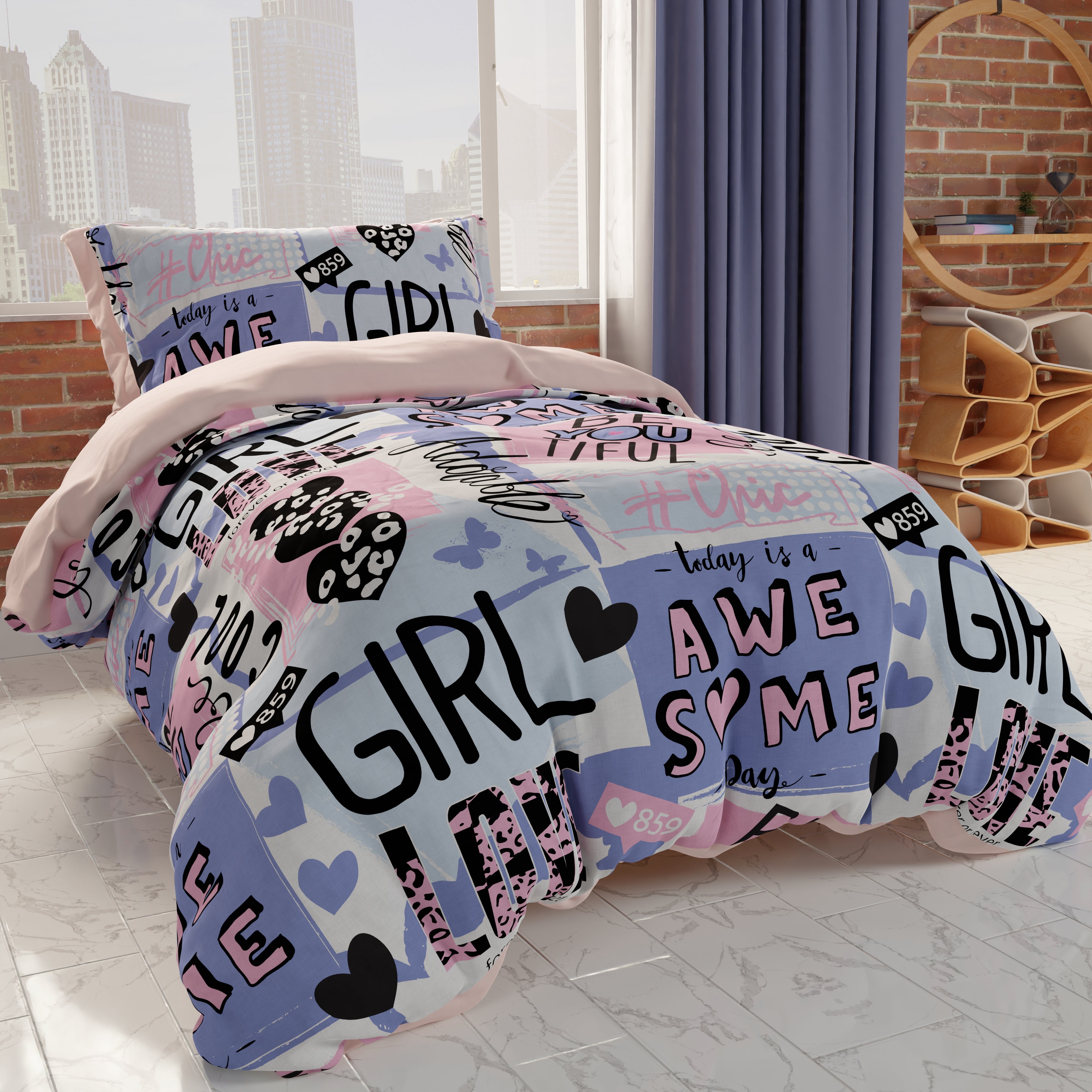 Copripiumino Matrimoniale 240x220 cm Bambina Ragazzo Set Copripiumino una  Piazza e Mezza Castello Delle Fiabe Set Copripiumino Magico Palazzo Magico  Set di Biancheria da Letto Ragazza : : Casa e cucina