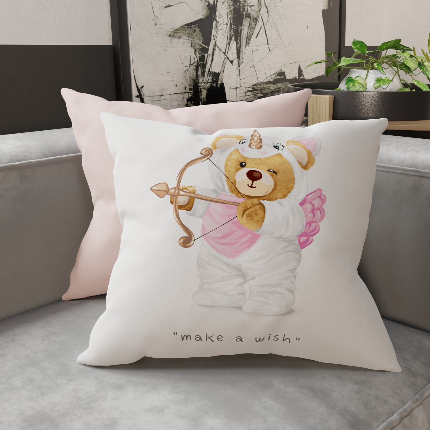 Cuscini, Copricuscini Divano, Cuscini Arredo in Stampa Digitale Teddy Cupido