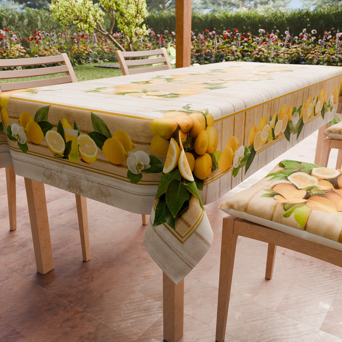 Tovaglie Frutta e Sapori — Limoni, Frutta e Dolci