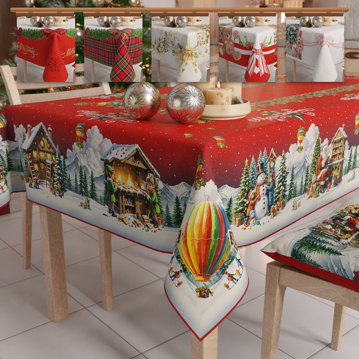 Tovaglie Natale — Motivi Natalizi