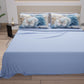 Lenzuola in Cotone, Completo Letto con Federe in Stampa Digitale Floreale Mar-12
