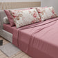Lenzuola in Cotone, Completo Letto con Federe in Stampa Digitale Floreale 04-156