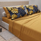 Lenzuola in Cotone, Completo Letto con Federe in Stampa Digitale Floreale 04-186