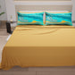 Cotton Sheets, Bed Set with Marble 02 Digital Print Pillowcases