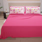 Cotton sheets, bed set with floral digital print pillowcases 11