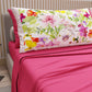 Cotton Sheets, Bed Set with Butterflies Digital Print Pillowcases