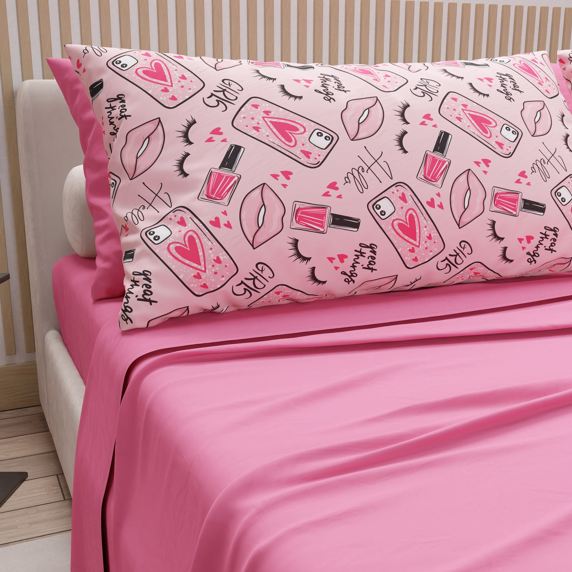 Set Biancheria Da Letto In Raso 4 Pezzi Matrimoniali - Lenzuola Con Set Biancheria Da Letto In Raso 4 Pezzi Matrimoniali - Lenzuola Con