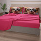 Lenzuola Animali in Cotone, Completo Letto con Federe in Stampa Digitale Dog 20