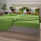 Lenzuola Animali in Cotone, Completo Letto con Federe in Stampa Digitale Friends 11