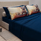 Lenzuola Animali in Cotone, Completo Letto con Federe in Stampa Digitale Dog 22