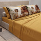 LenzuolaAnimali  in Cotone, Completo Letto con Federe in Stampa Digitale Friends 02