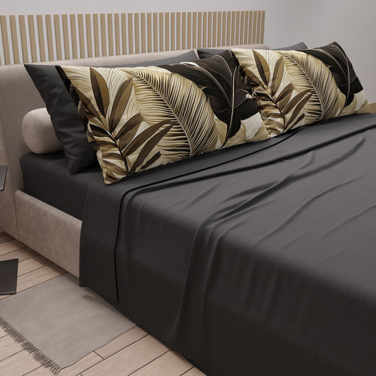 Lenzuola in Cotone, Completo Letto con Federe in Stampa Digitale Tropical 108