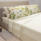 Lenzuola in Cotone, Completo Letto con Federe in Stampa Digitale Floreale 112