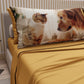 LenzuolaAnimali  in Cotone, Completo Letto con Federe in Stampa Digitale Friends 02