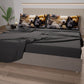 Lenzuola Animali in Cotone, Completo Letto con Federe in Stampa Digitale Friends 04