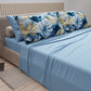 Lenzuola in Cotone, Completo Letto con Federe in Stampa Digitale Tropical 110