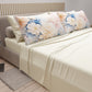 Lenzuola in Cotone, Completo Letto con Federe in Stampa Digitale Floreale 113