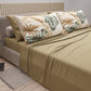 Lenzuola in Cotone, Completo Letto con Federe in Stampa Digitale Tropical 101