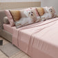 Lenzuola Animali in Cotone, Completo Letto con Federe in Stampa Digitale Dog 12