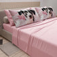 Lenzuola Animali in Cotone, Completo Letto con Federe in Stampa Digitale Dog 09