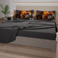 Lenzuola Animali in Cotone, Completo Letto con Federe in Stampa Digitale Friends 06