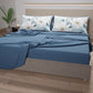 Lenzuola in Cotone, Completo Letto con Federe in Stampa Digitale Floreale 106