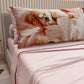 Lenzuola Animali in Cotone, Completo Letto con Federe in Stampa Digitale Dog 13