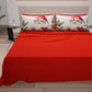 Lenzuola Natalizie in Cotone, Completo Letto con Federe in Stampa Digitale 25 Xmas 13