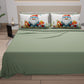 Lenzuola Natalizie in Cotone, Completo Letto con Federe in Stampa Digitale 25 Xmas 14