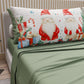 Lenzuola Natalizie in Cotone, Completo Letto con Federe in Stampa Digitale 25 Xmas 6
