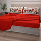 Lenzuola Natalizie in Cotone, Completo Letto con Federe in Stampa Digitale 25 Xmas 9