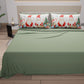 Lenzuola Natalizie in Cotone, Completo Letto con Federe in Stampa Digitale 25 Xmas 6