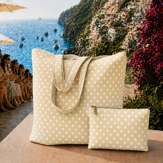 Collezione Mare in Stampa Digitale Pois 03