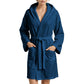 Peignoir Microfibre Homme et Femme Bleu Nuit
