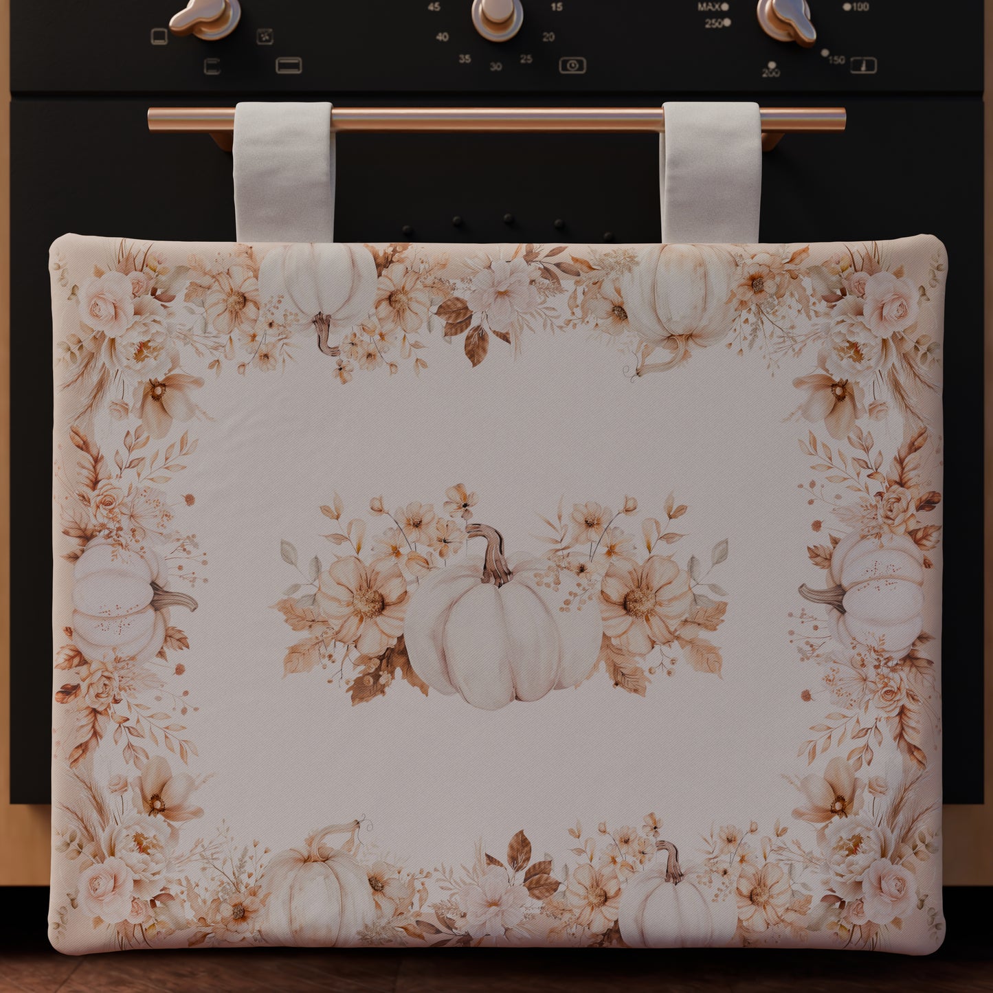 Copriforno per Cucina in Stampa Digitale Autumn Flowers