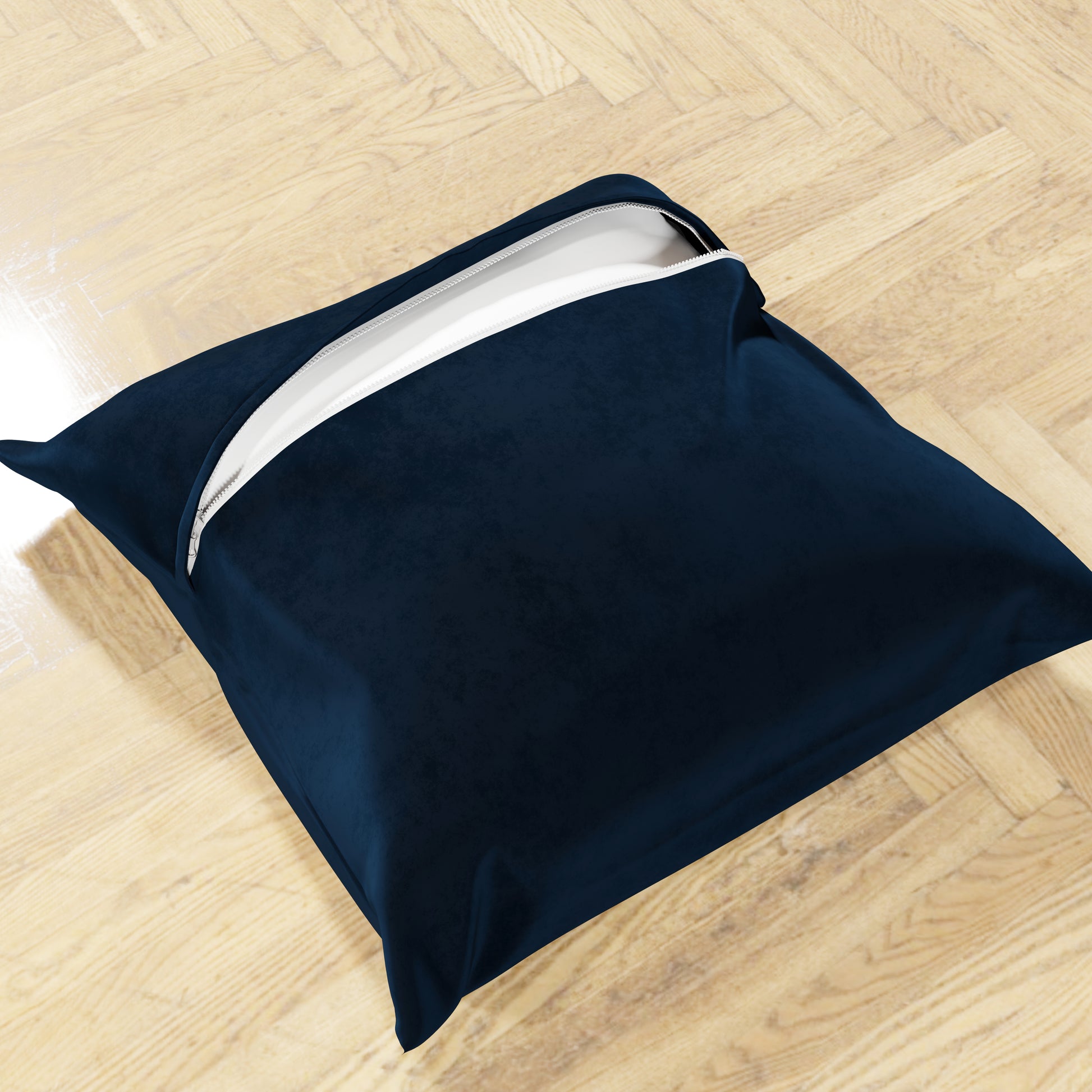 Cuscino da divano Roche in velluto nero 60x60 cm - AVECASA