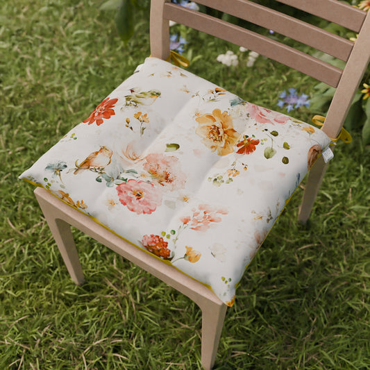 Coussins de chaise Housse de chaise 6 pièces Floral 06