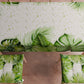 Coussins de chaise Housse de chaise feuille tropicale 6 pièces