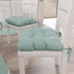 Cushions for Chairs Solid Color Shabby Chic Chair Cover Aqua Green 