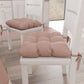 Cushions for Chairs Shabby Chic Solid Color Chair Cover Powder 