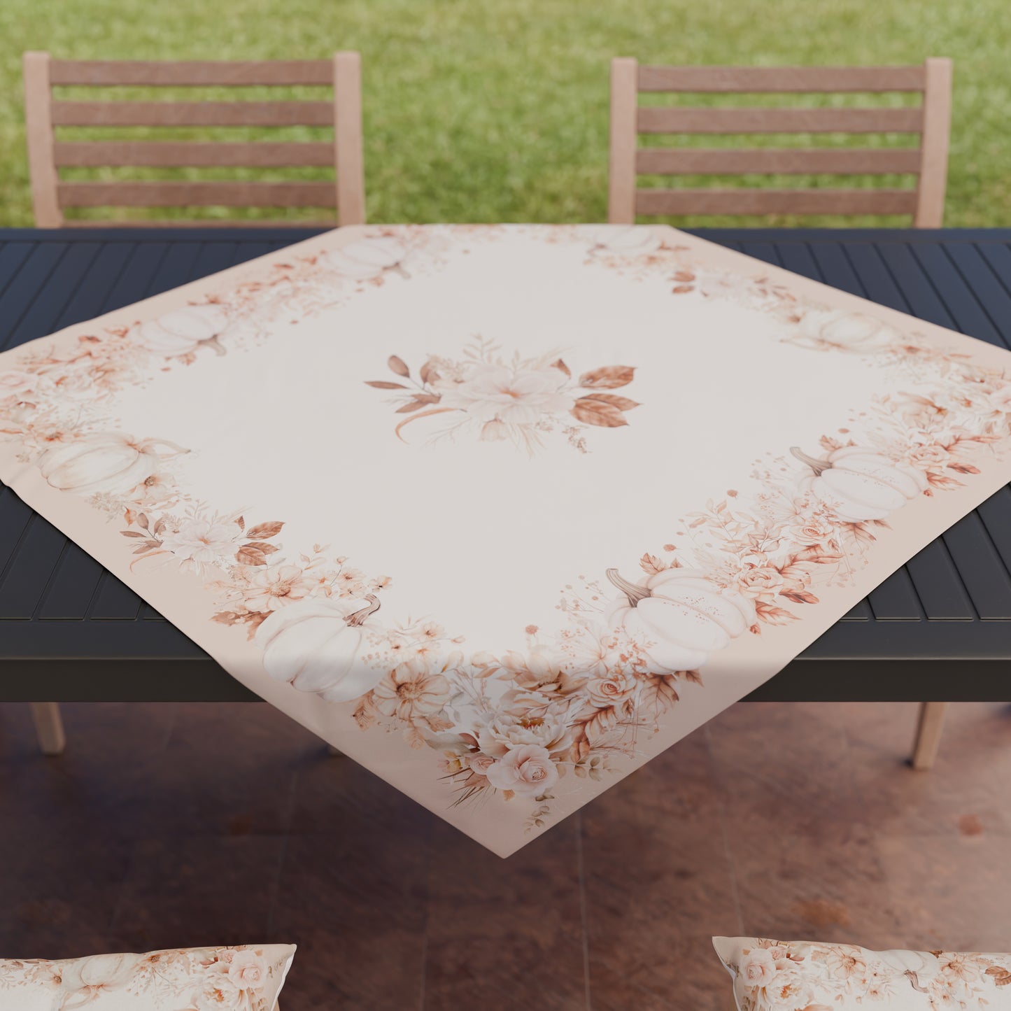 Centrotavola Moderno Cucina in Stampa Digitale Autumn Flowers