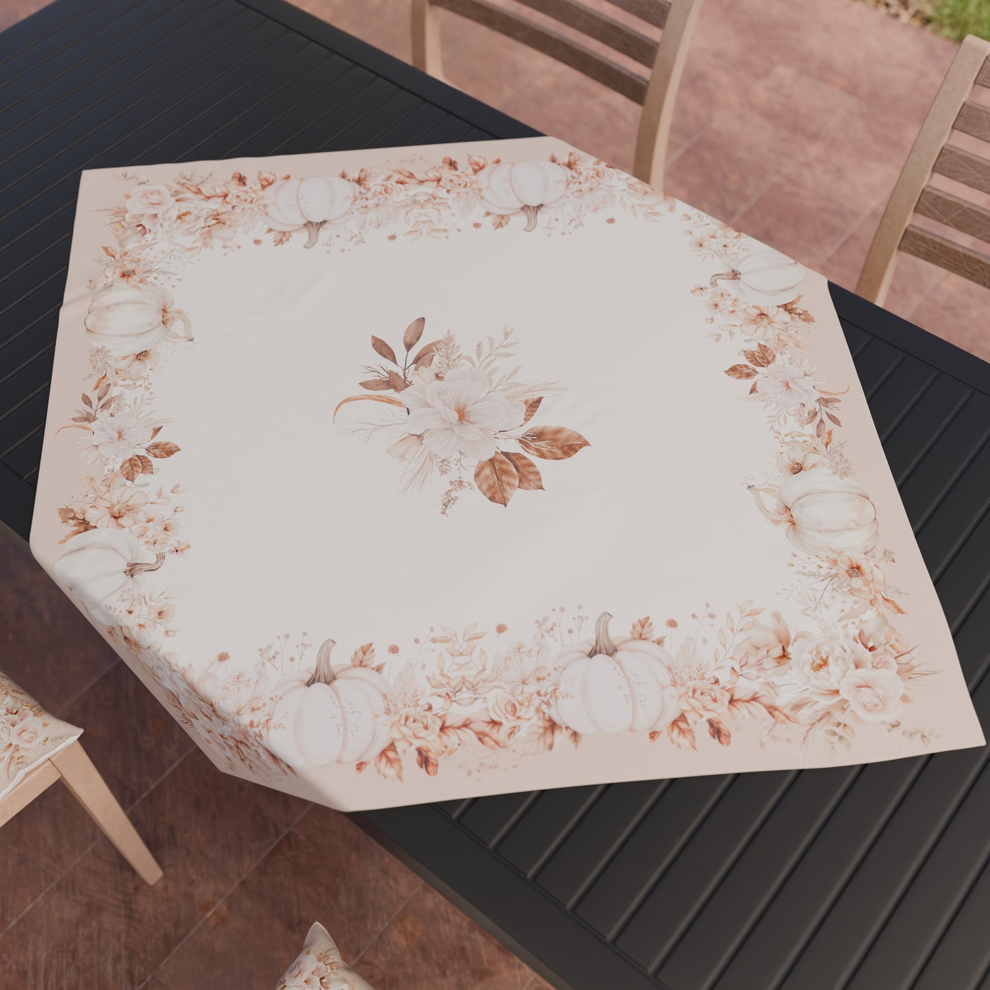 Centrotavola Moderno Cucina in Stampa Digitale Autumn Flowers