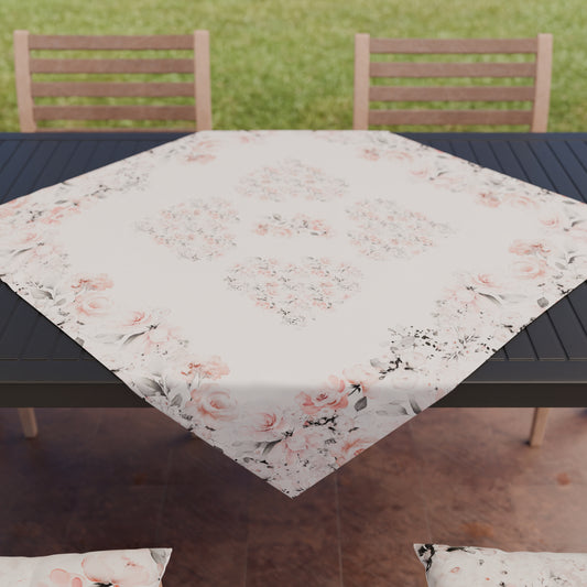 Centre de table de cuisine moderne en impression numérique florale 17