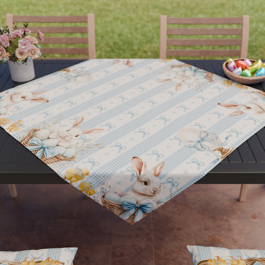 Centrotavola Pasqua per Cucina in Stampa Digitale White Bunny